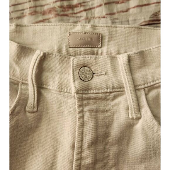 Mother The Hustler Ankle Fray Fairest Of Them Jeans All Size 24 - Picture 6 of 8